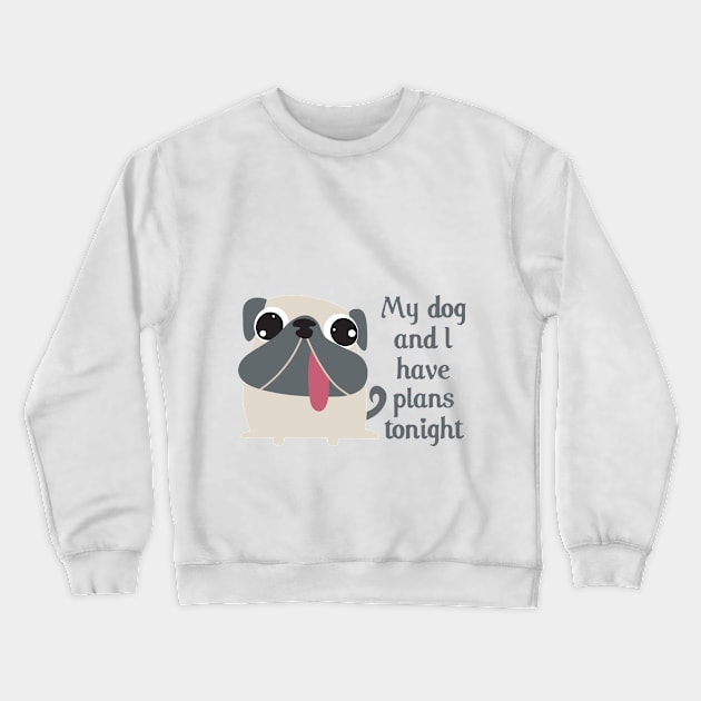 Dog plans Crewneck Sweatshirt by b34poison